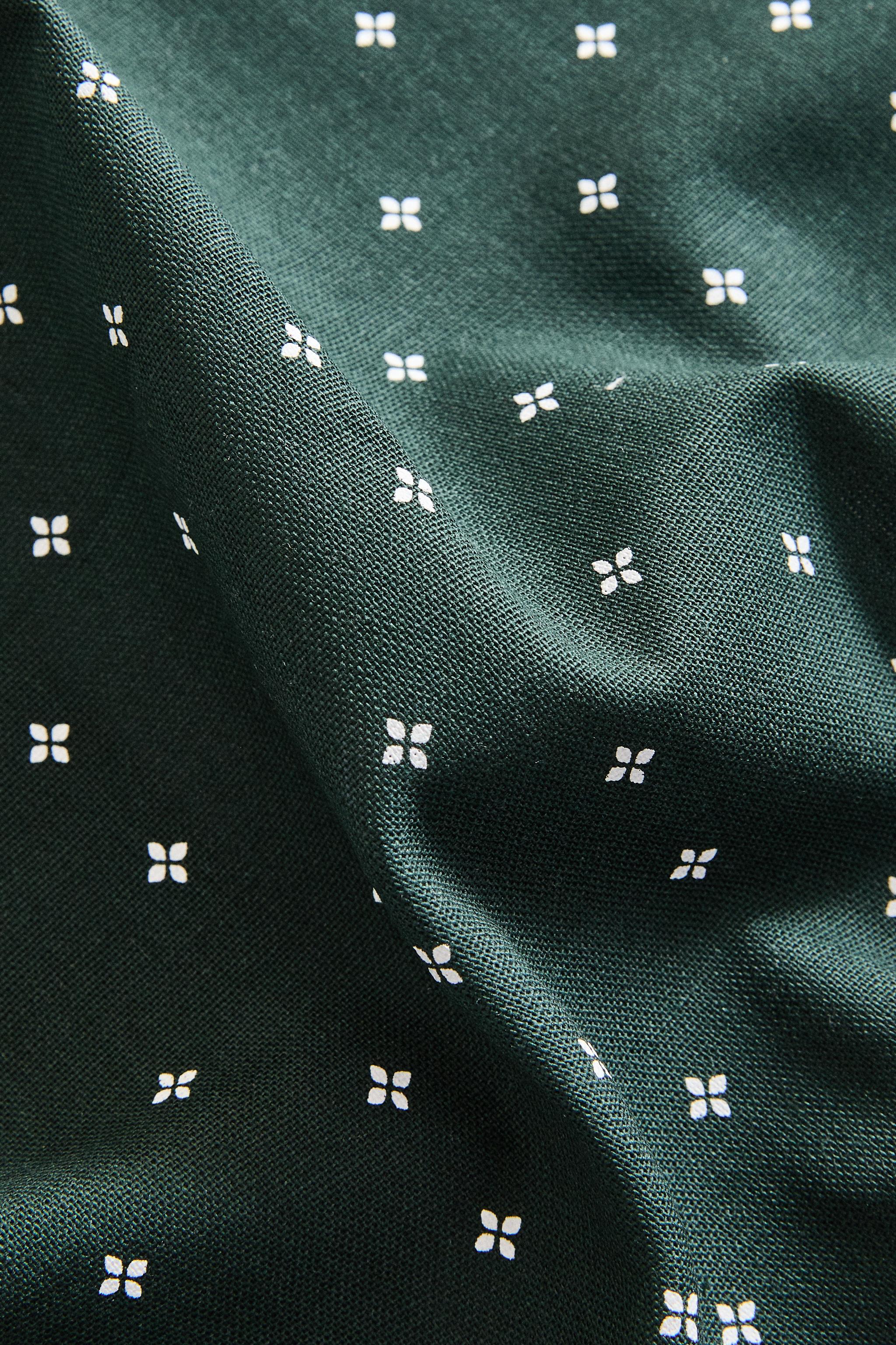 SET OF CHRISTMAS WINTER COTTON NAPKINS (SET 2)